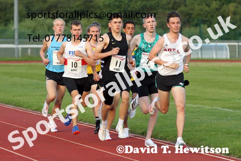 BMC 1500 metres, BMC, Chester le Street, July 19th. Photo: David T. Hewitson/Sports for All Pics